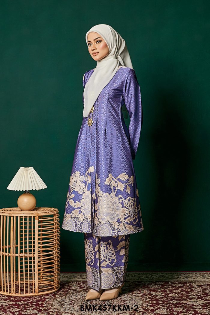 Kebarung Batiq Mia 3.0 Ribbon in Periwinkle (BMK457KKM-2)