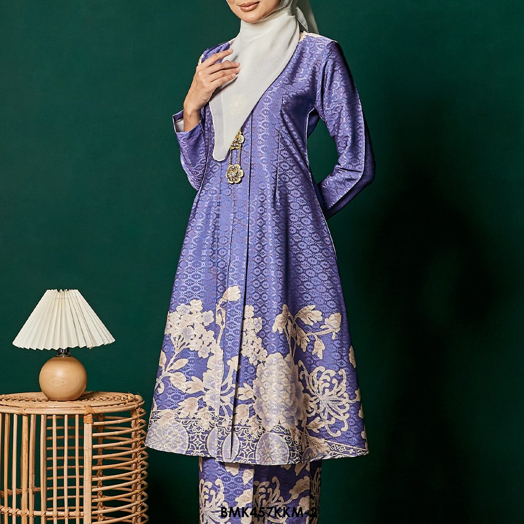 Kebarung Batiq Mia 3.0 Ribbon in Periwinkle (BMK457KKM-2) - Image 3