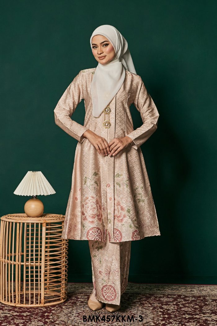 Kebarung Batiq Mia 3.0 Ribbon in Champagne (BMK457KKM-3)