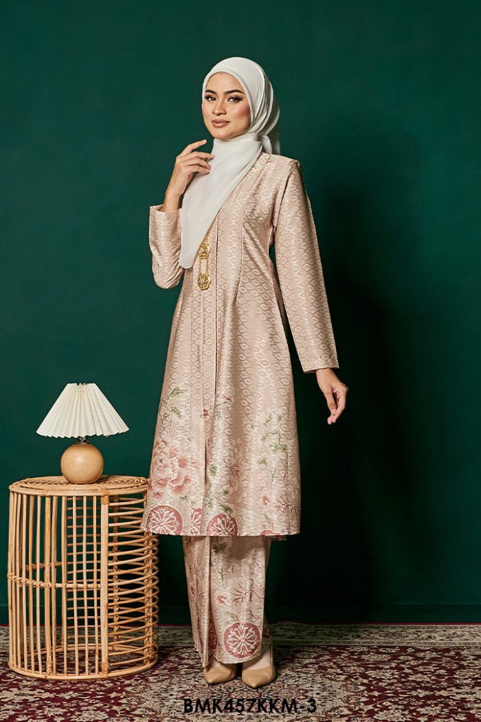 Kebarung Batiq Mia 3.0 Ribbon in Champagne (BMK457KKM-3)