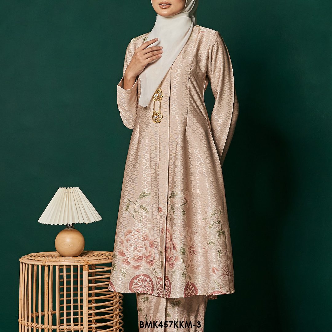 Kebarung Batiq Mia 3.0 Ribbon in Champagne (BMK457KKM-3) - Image 3