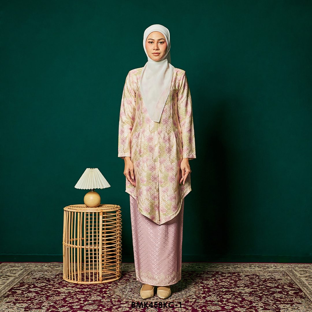 Kebaya Cindai in Soft Pink (BMK458KC-1)