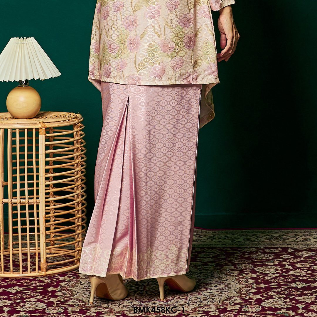 Kebaya Cindai in Soft Pink (BMK458KC-1) - Image 3