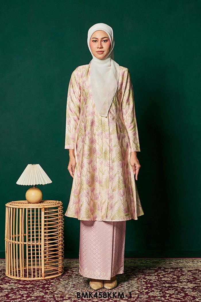 Kebarung Batiq Mia 3.0 Ribbon in Soft Pink (BMK458KKM-1)