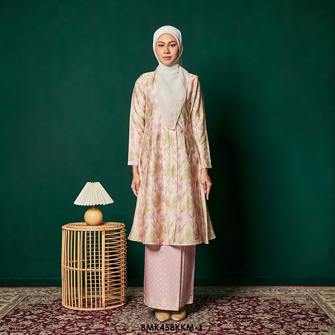 Kebarung Batiq Mia 3.0 Ribbon in Soft Pink (BMK458KKM-1)