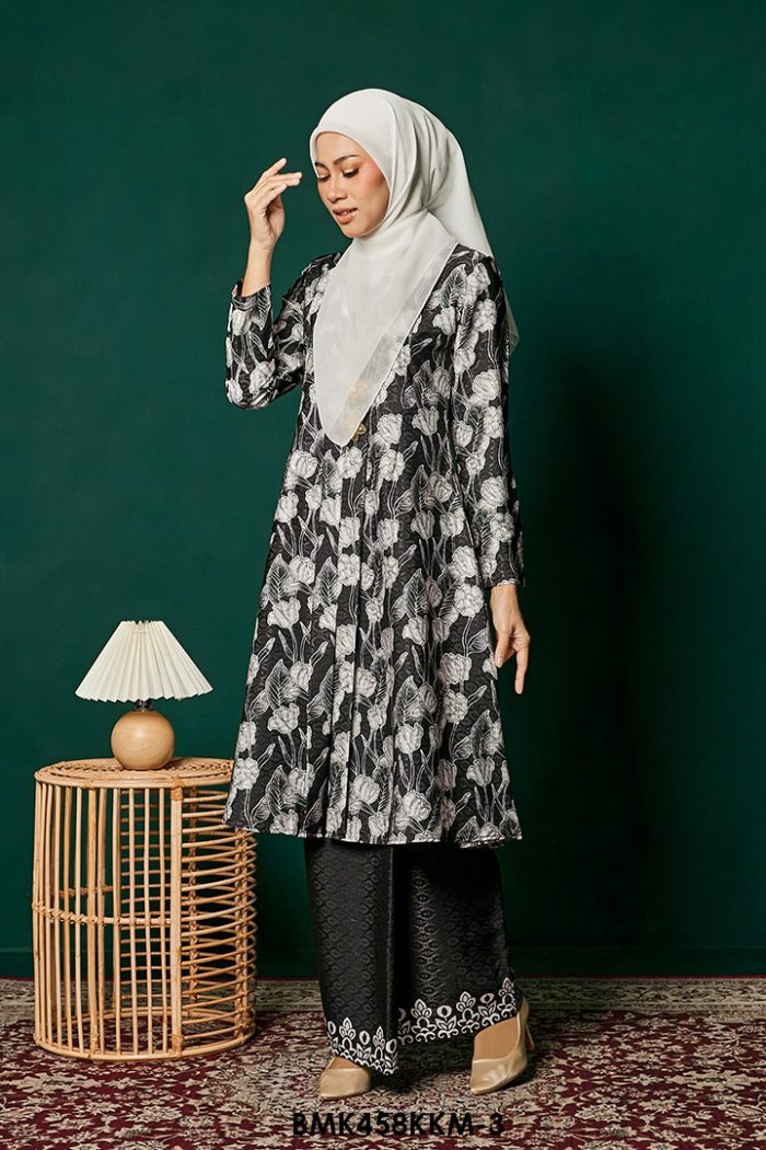 Kebarung Batiq Mia 3.0 Ribbon in Black (BMK458KKM-3)