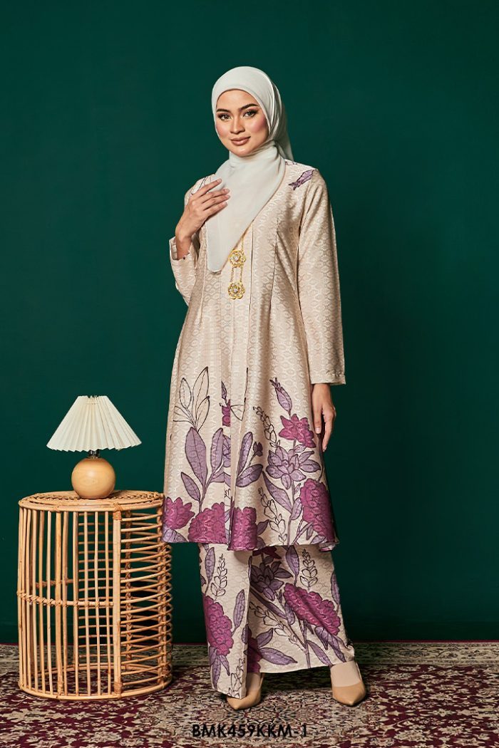 Kebarung Batiq Mia 3.0 Ribbon in Cream (BMK459KKM-1)