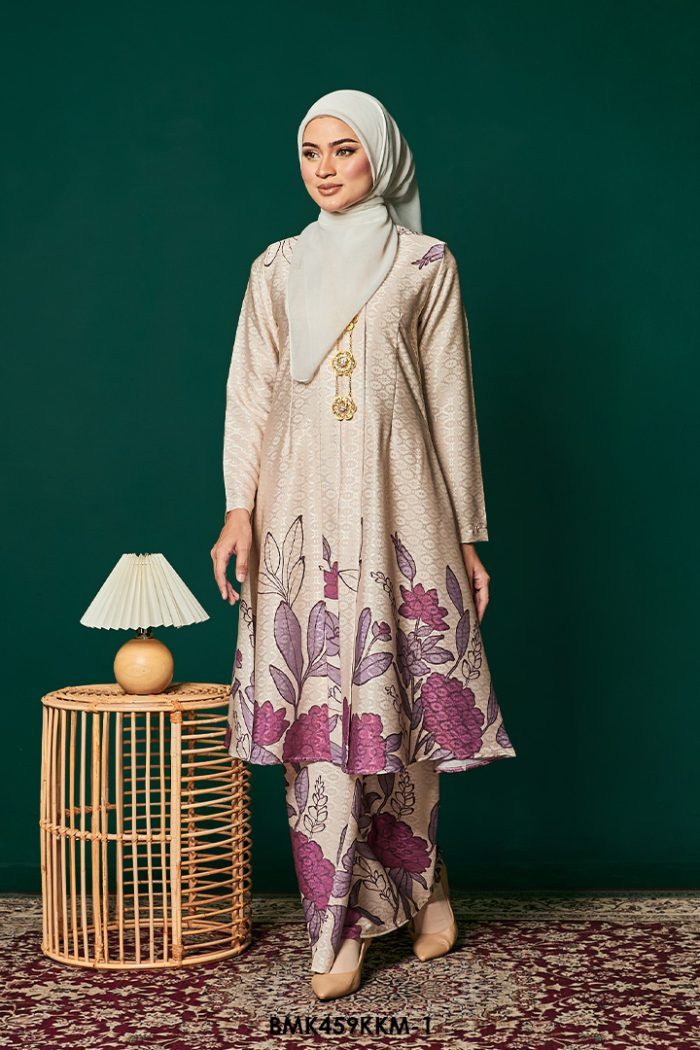 Kebarung Batiq Mia 3.0 Ribbon in Cream (BMK459KKM-1)