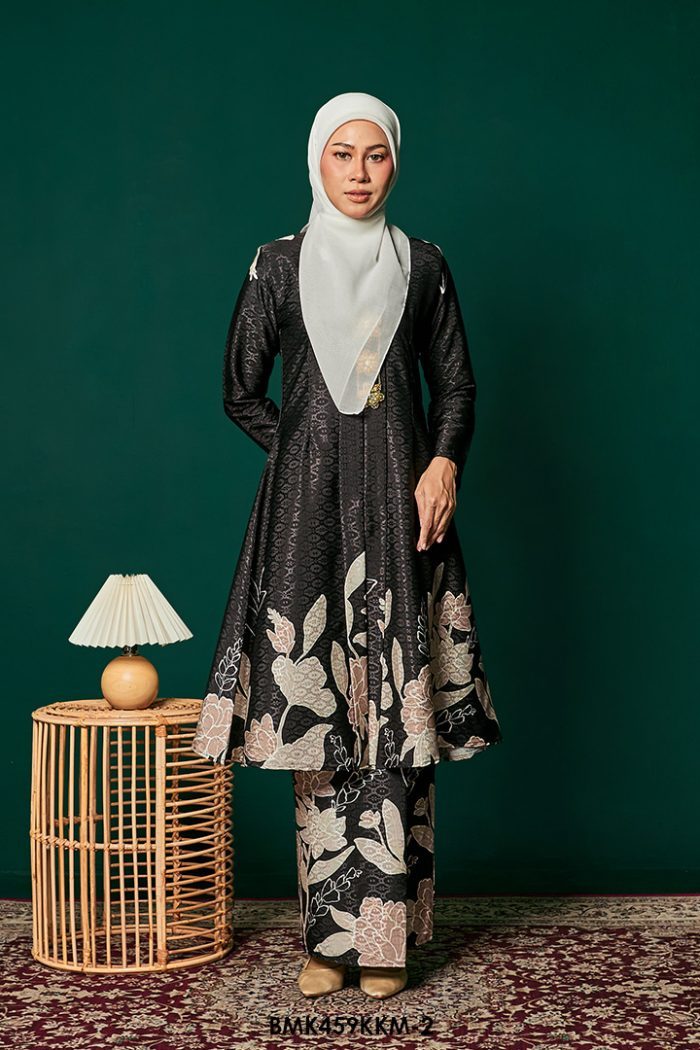 Kebarung Batiq Mia 3.0 Ribbon in Black (BMK459KKM-2)