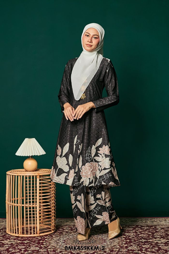 Kebarung Batiq Mia 3.0 Ribbon in Black (BMK459KKM-2)