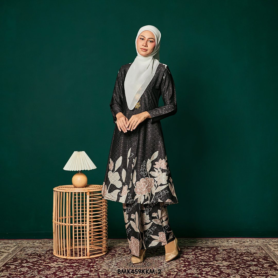Kebarung Batiq Mia 3.0 Ribbon in Black (BMK459KKM-2) - Image 2
