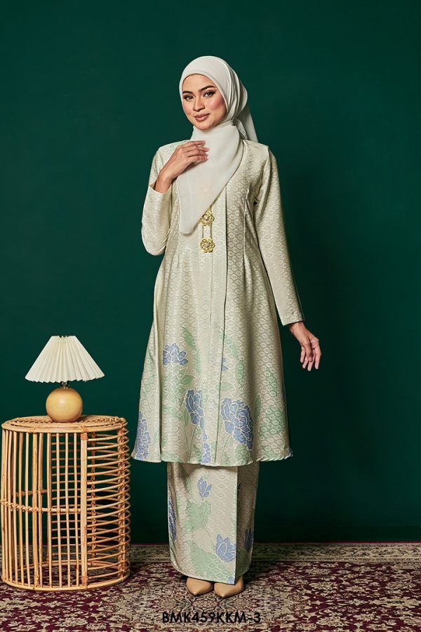 Kebarung Batiq Mia 3.0 Ribbon in Soft Green (BMK459KKM-3)