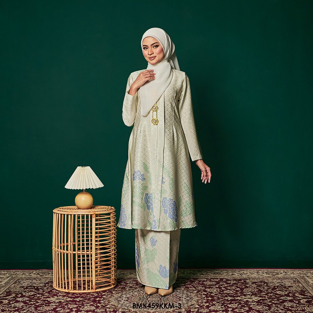 Kebarung Batiq Mia 3.0 Ribbon in Soft Green (BMK459KKM-3)