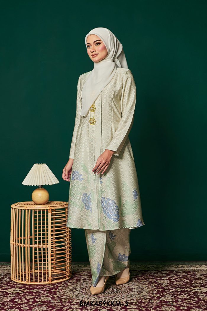 Kebarung Batiq Mia 3.0 Ribbon in Soft Green (BMK459KKM-3)