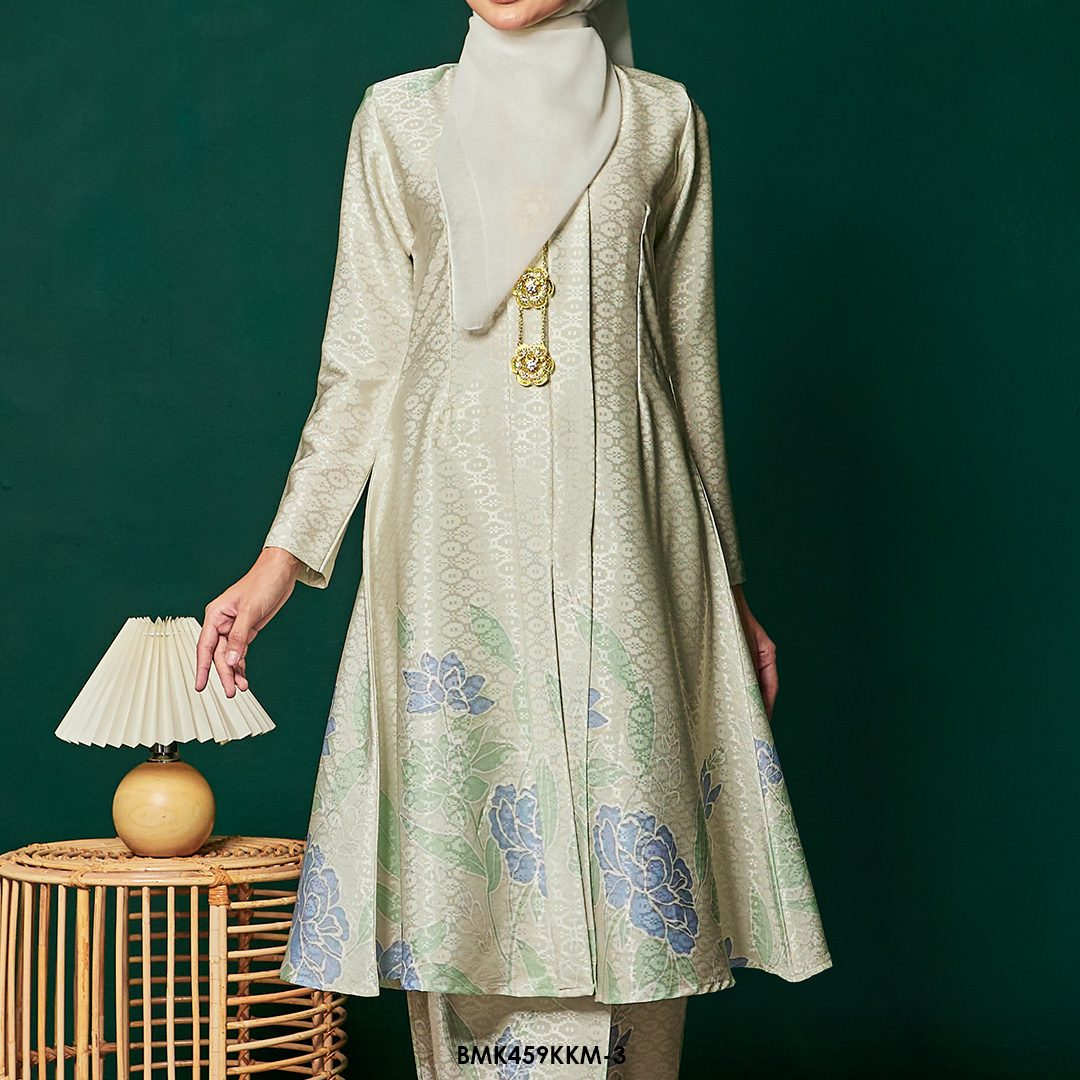 Kebarung Batiq Mia 3.0 Ribbon in Soft Green (BMK459KKM-3) - Image 3