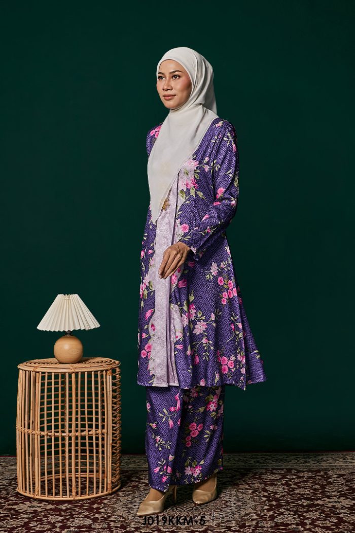 Kebarung Kalthom in Dark Purple (J019KKM-5)