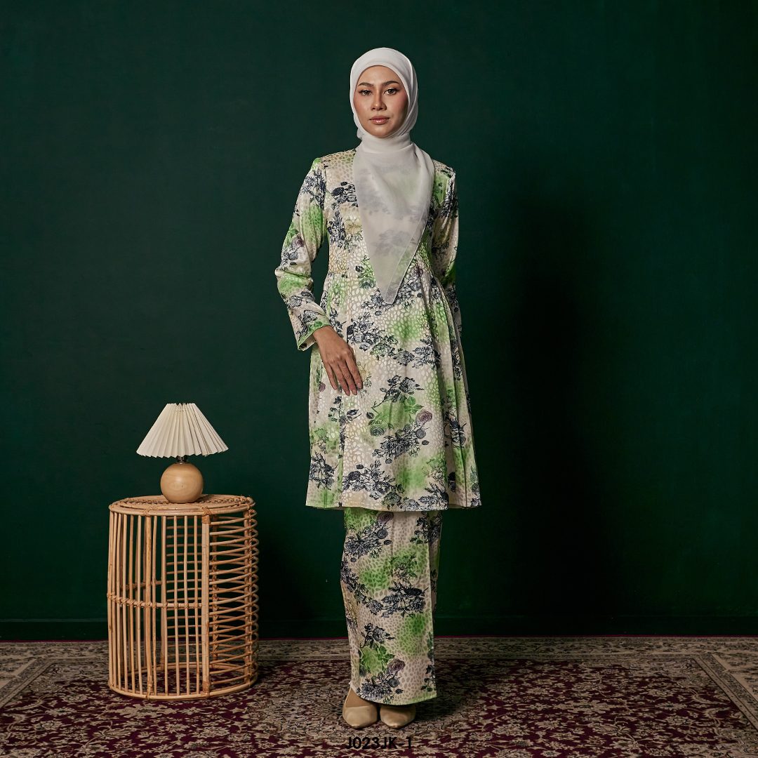 Juliana Kurung in Green (J023JK-1)