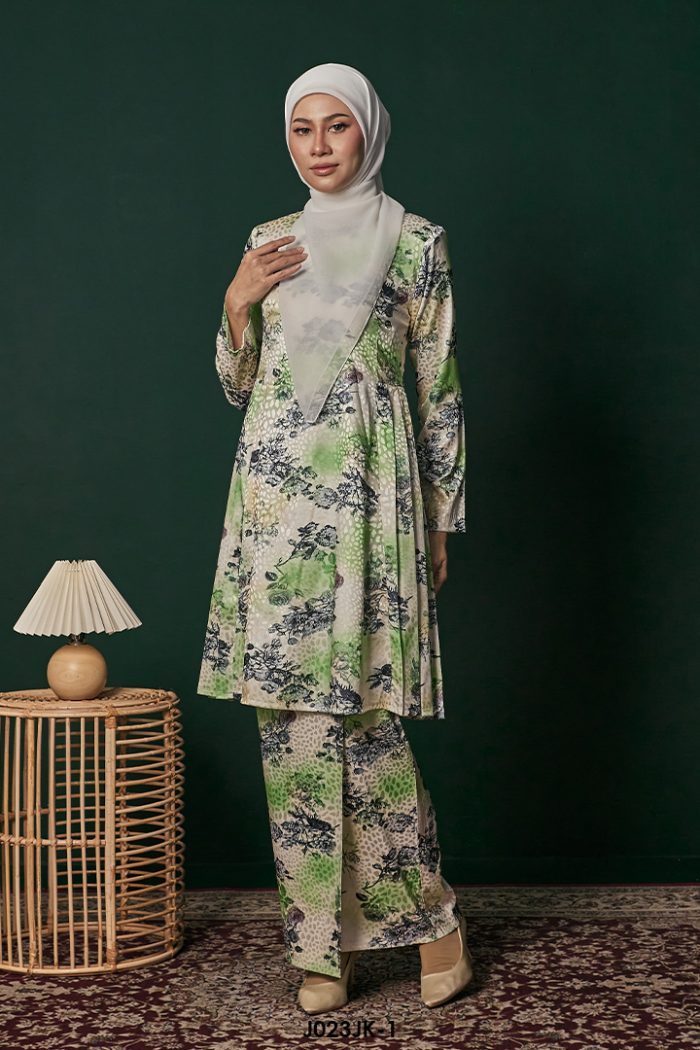 Juliana Kurung in Green (J023JK-1)