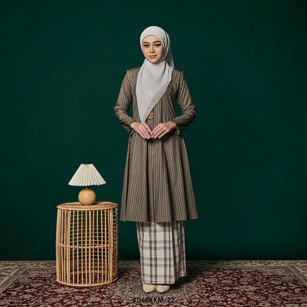 Kebarung Kalthom in Olive Green (K068KKM-22)