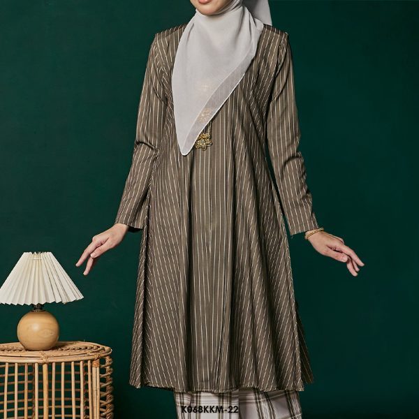 Kebarung Kalthom in Olive Green (K068KKM-22) - Image 3