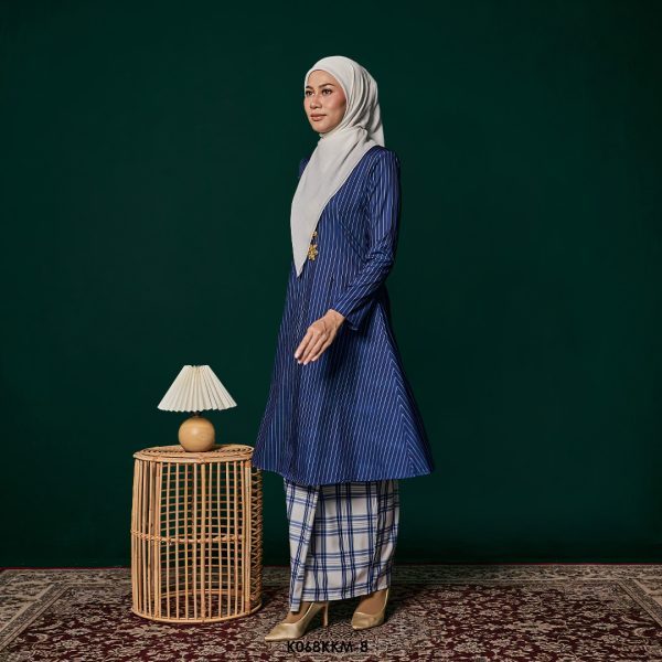 Kebarung Kalthom in Navy Blue (K068KKM-8) - Image 2