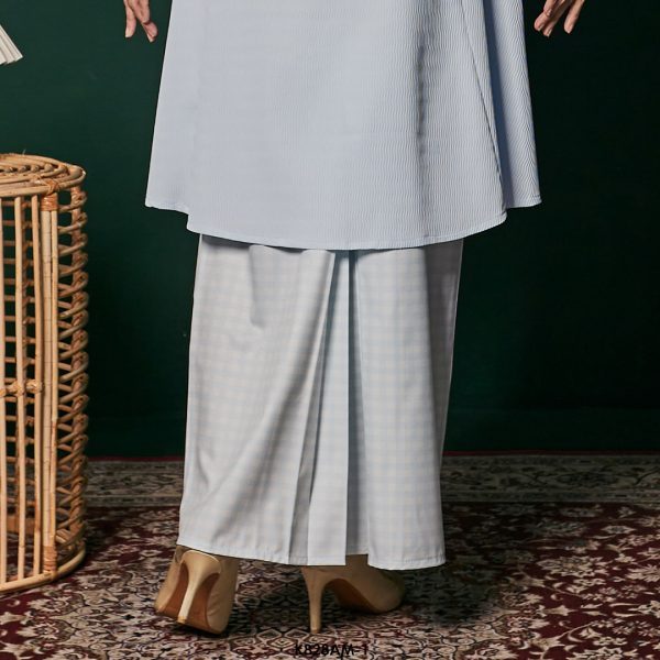 Ameera Kurung in Baby Blue (K828AM-1) - Image 3