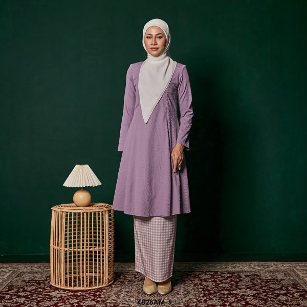 Ameera Kurung in Heather (K828AM-5)