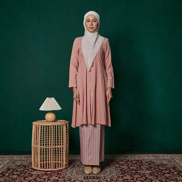 Kebarung Melati in Dusty Pink (K830KML-1)