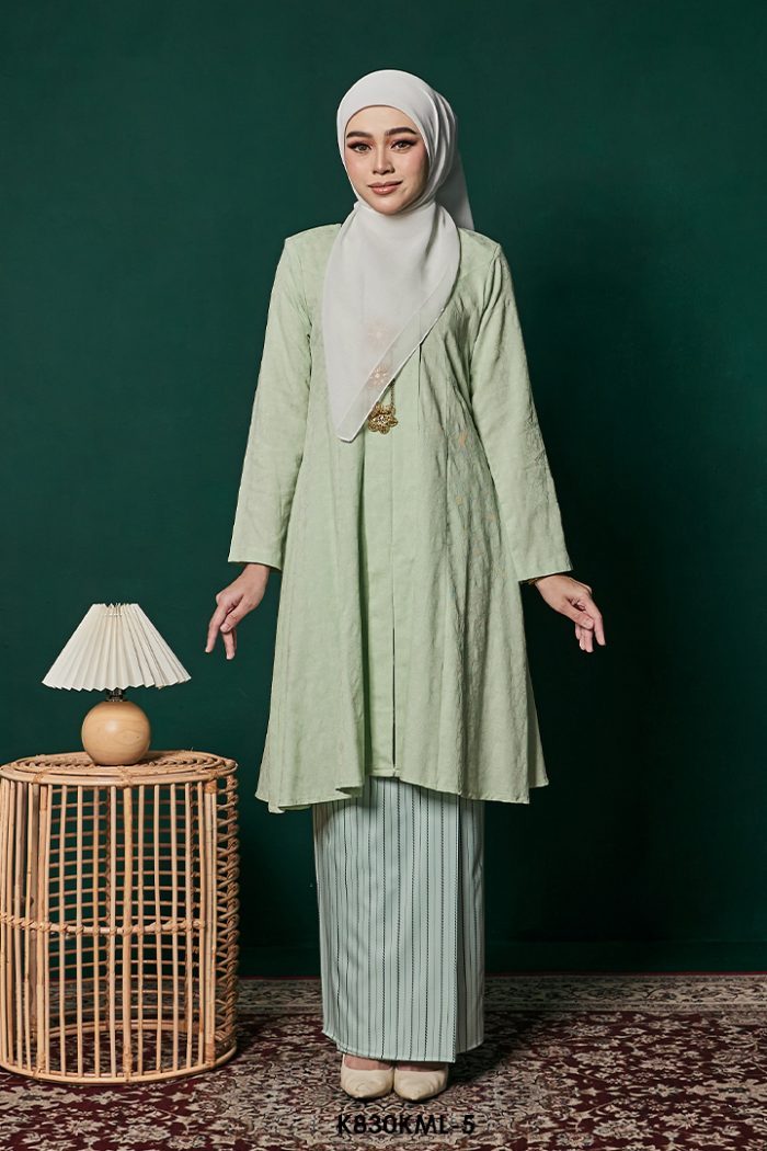Kebarung Melati in Light Green (K830KML-5)