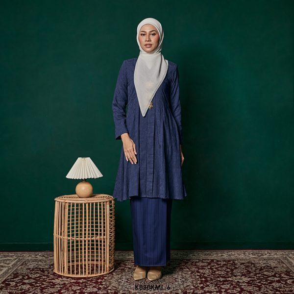 Kebarung Melati in Dark Blue (K830KML-6)