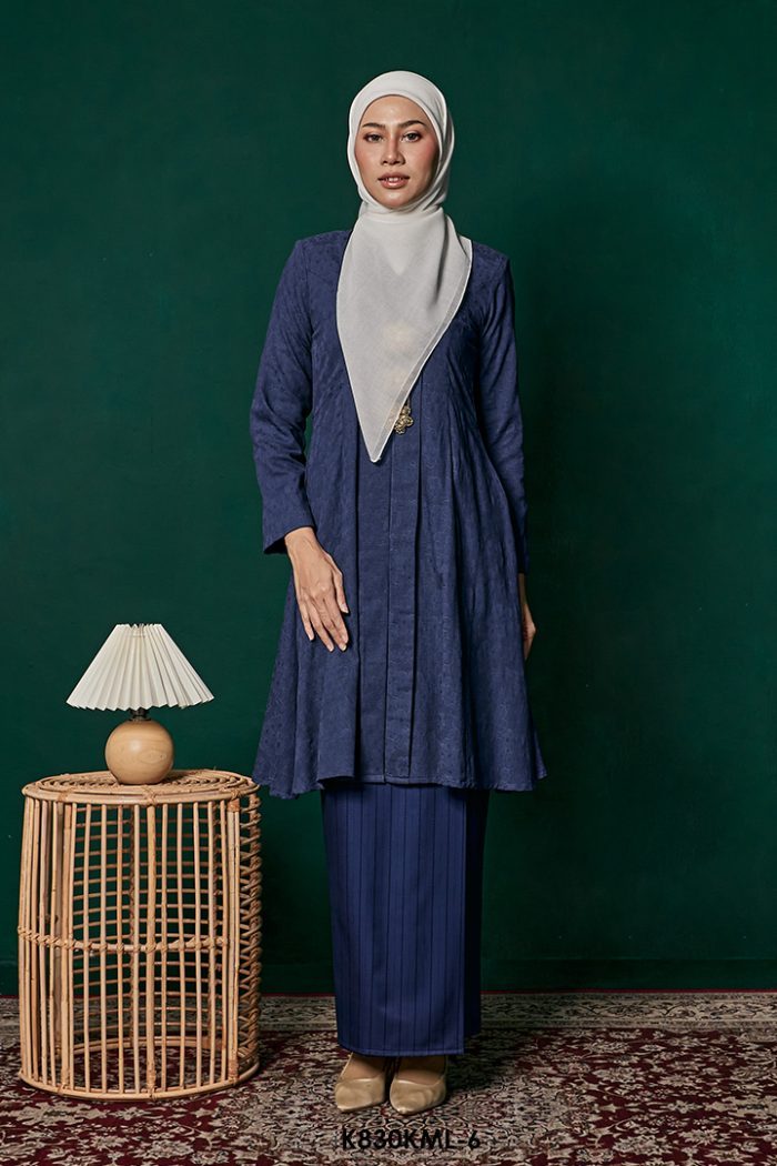 Kebarung Melati in Dark Blue (K830KML-6)