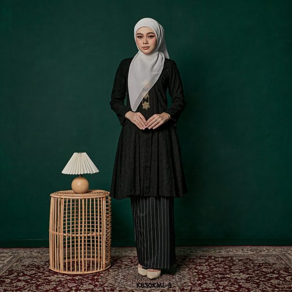 Kebarung Melati in Black (K830KML-8)