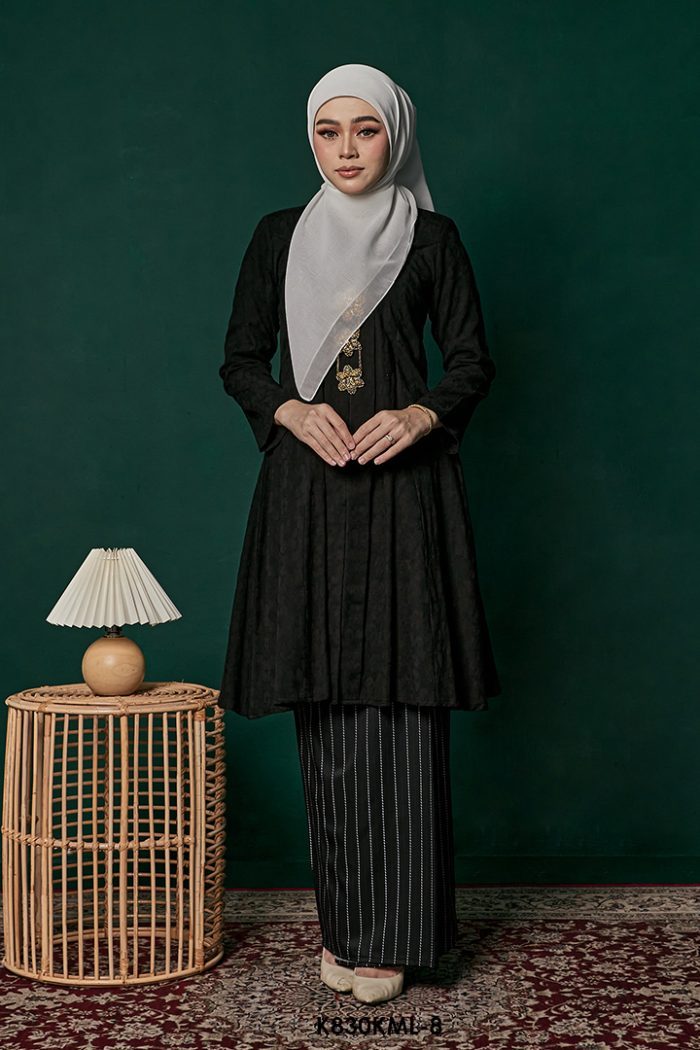 Kebarung Melati in Black (K830KML-8)
