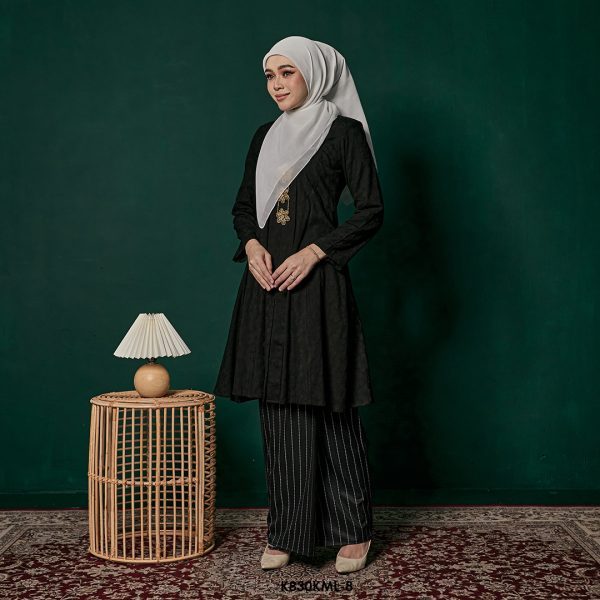 Kebarung Melati in Black (K830KML-8) - Image 2
