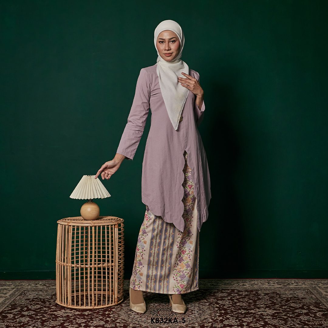 Kebaya Anggun 2.0 in Dusty Purple (K832KA-5) - Image 2