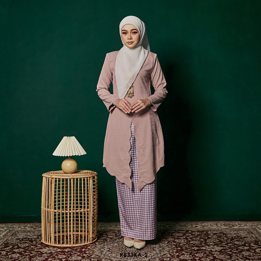Kebaya Anggun 2.0 in Mauve Pink (K833KA-2)