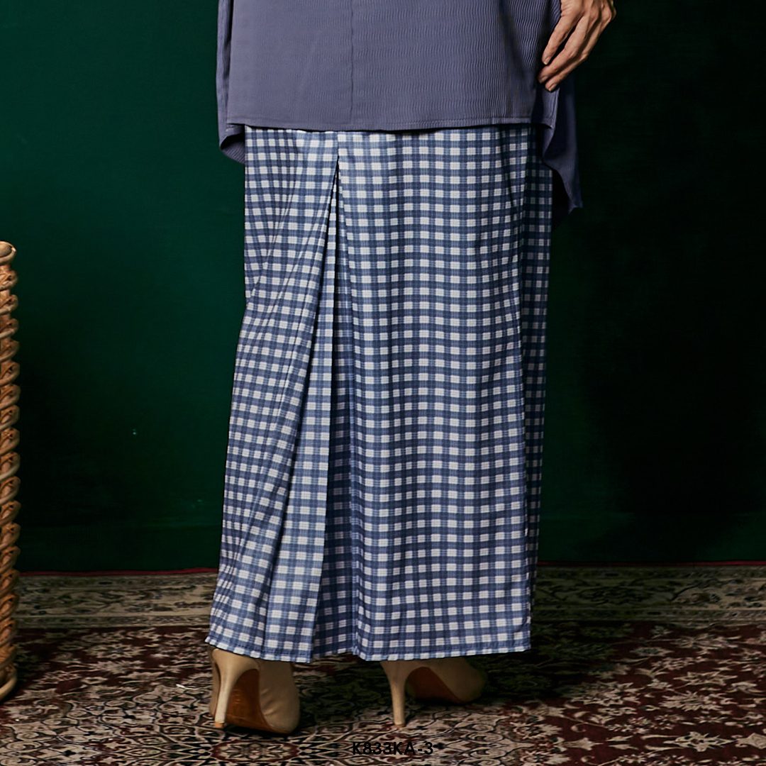 Kebaya Anggun 2.0 in Steel Blue (K833KA-3) - Image 3