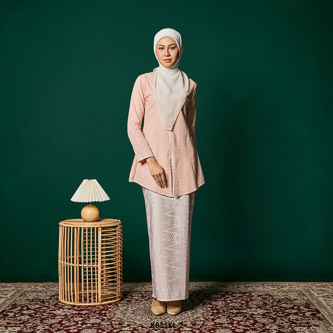 Kebaya Latifah in Baby Pink (K835KL-2)