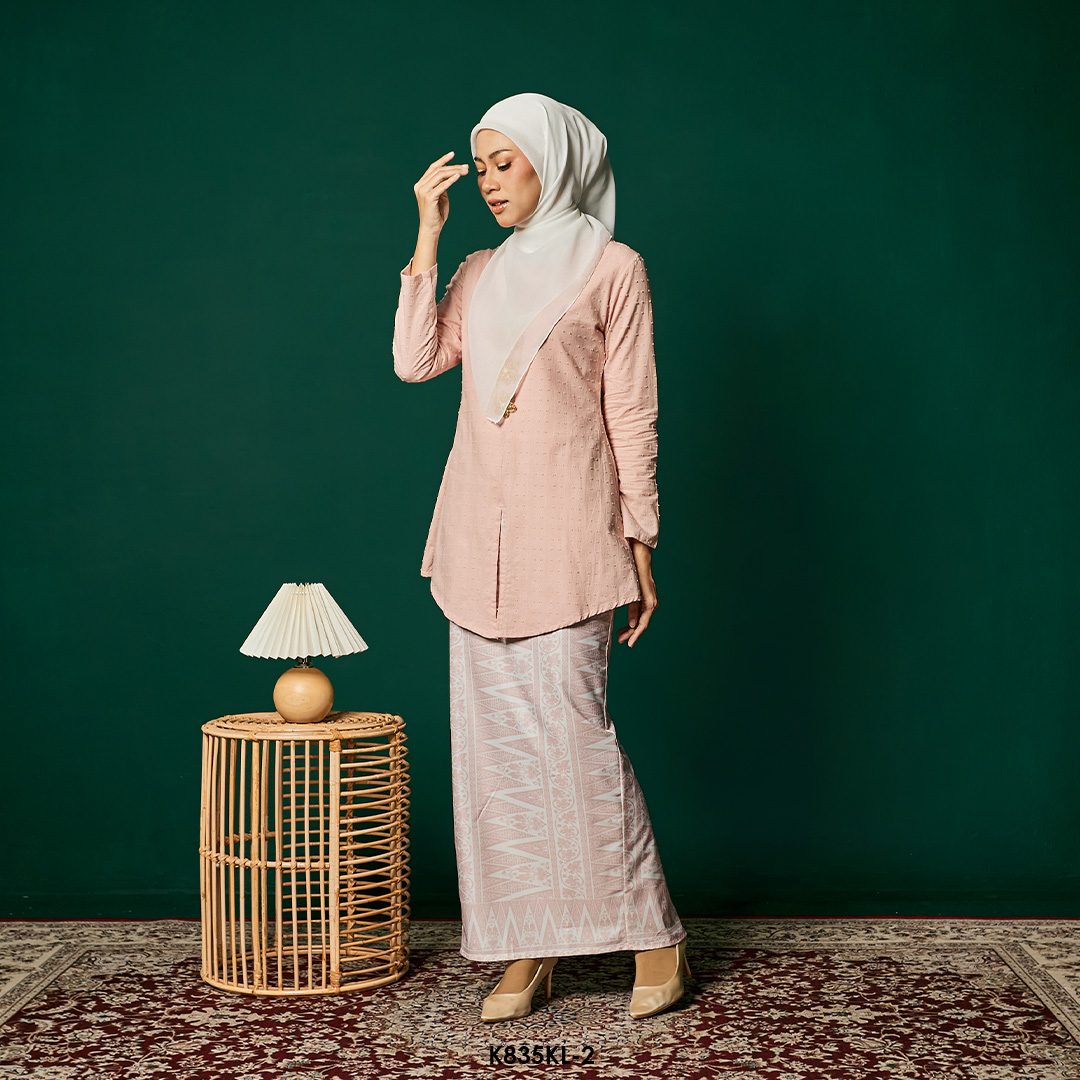 Kebaya Latifah in Baby Pink (K835KL-2) - Image 2