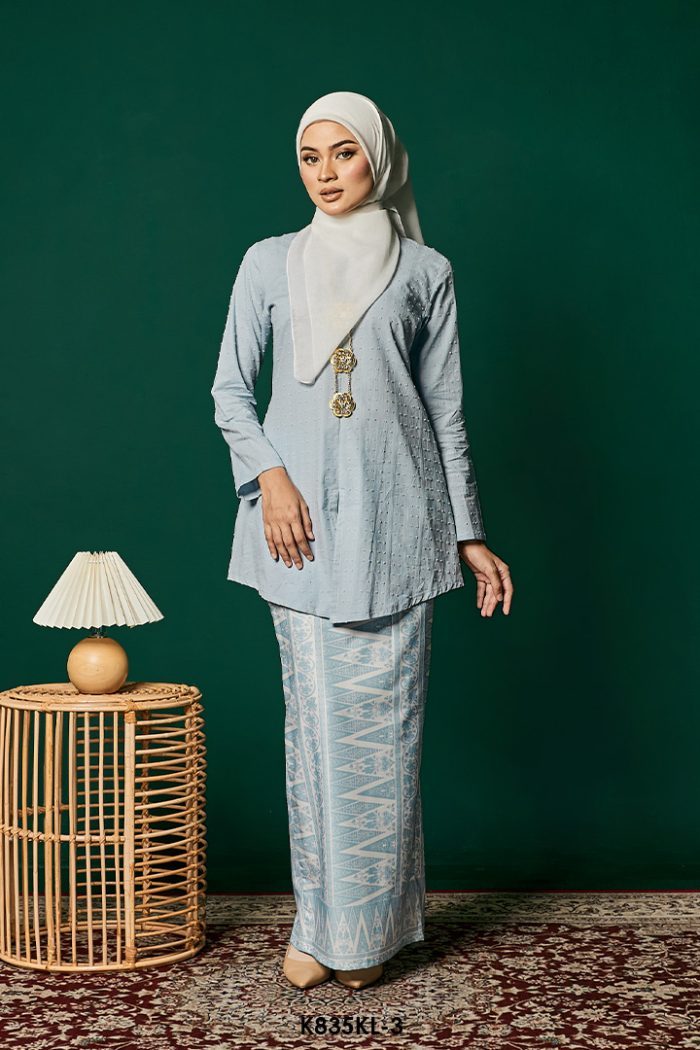 Kebaya Latifah in Baby Blue (K835KL-3)