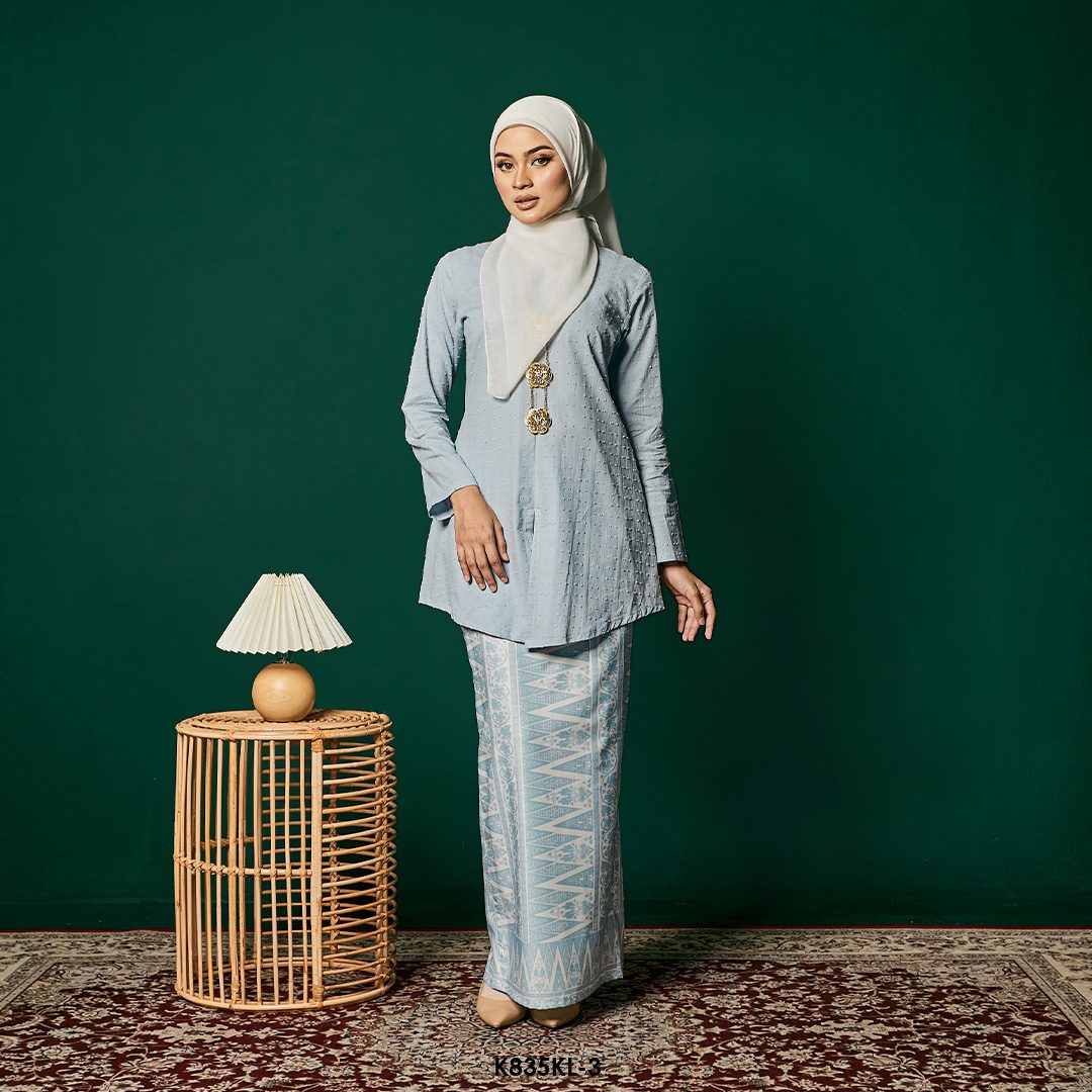 Kebaya Latifah in Baby Blue (K835KL-3)