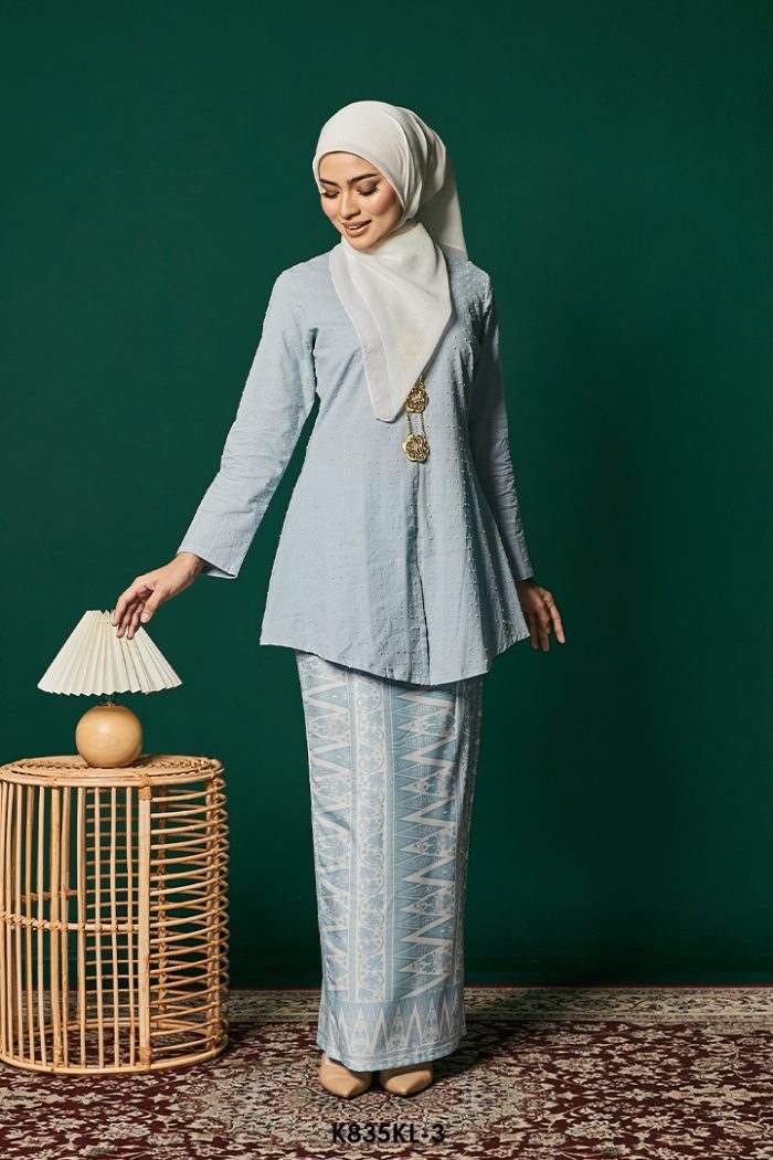 Kebaya Latifah in Baby Blue (K835KL-3)