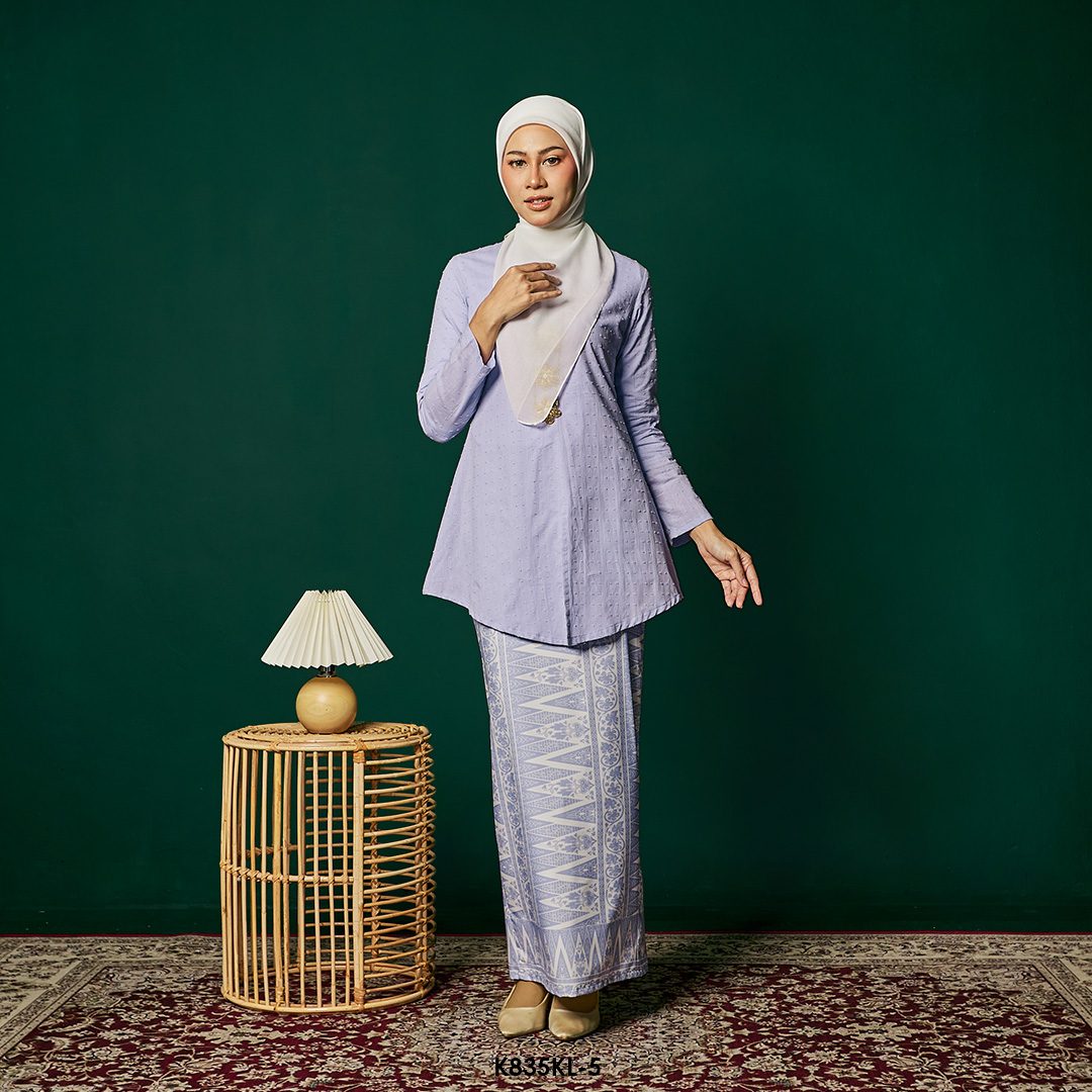 Kebaya Latifah in Lilac (K835KL-5)