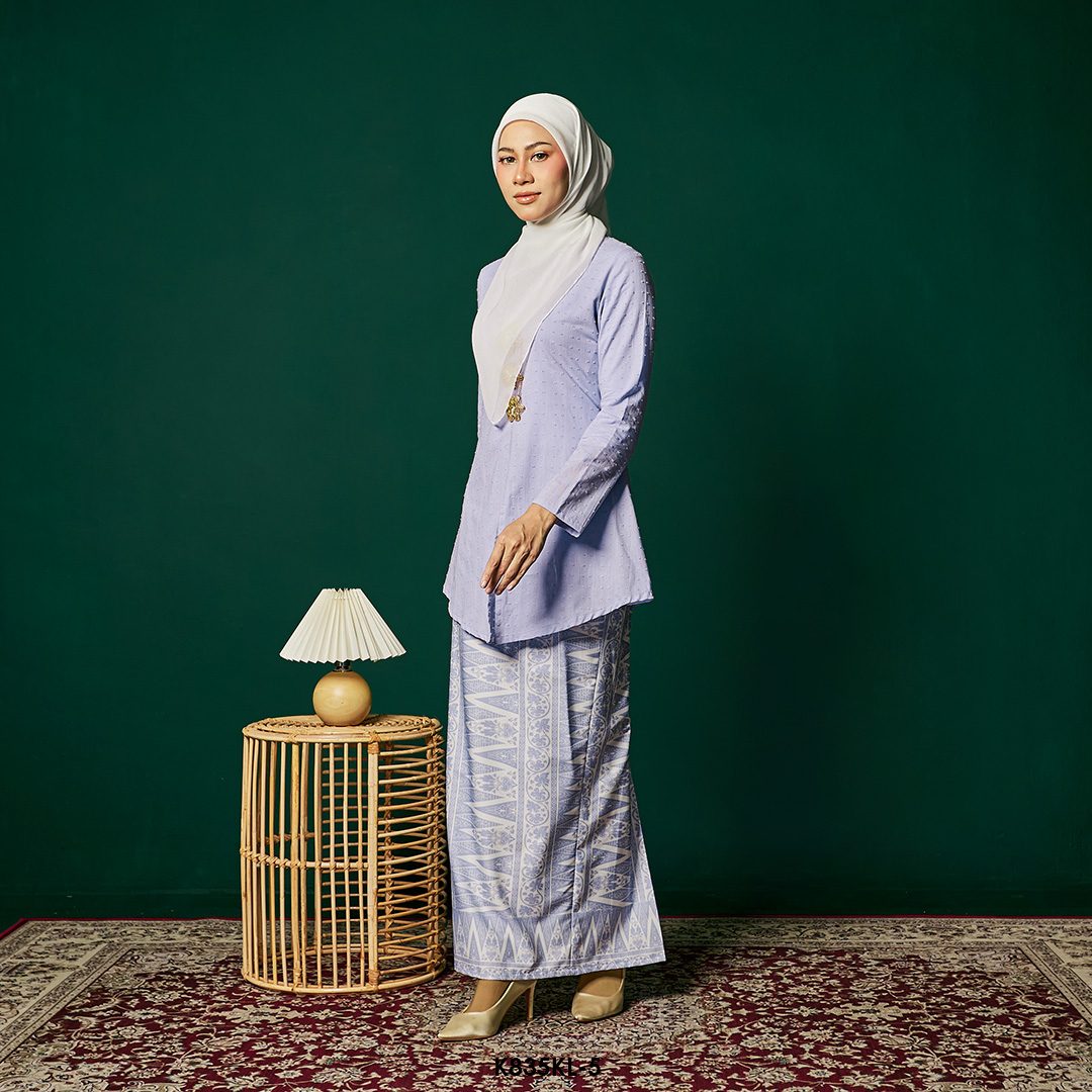 Kebaya Latifah in Lilac (K835KL-5) - Image 2