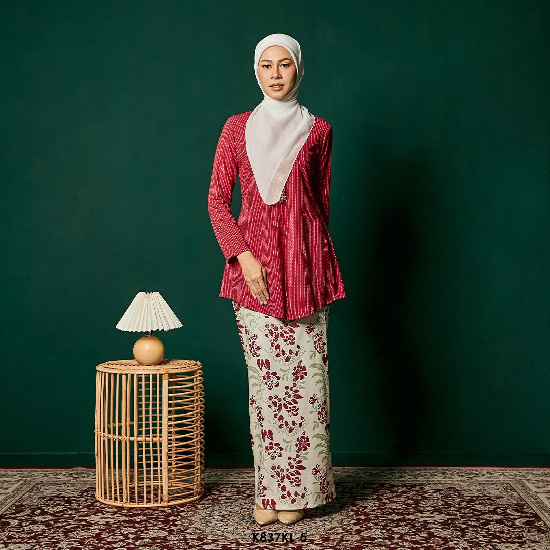 Kebaya Latifah in Red (K837KL-5)