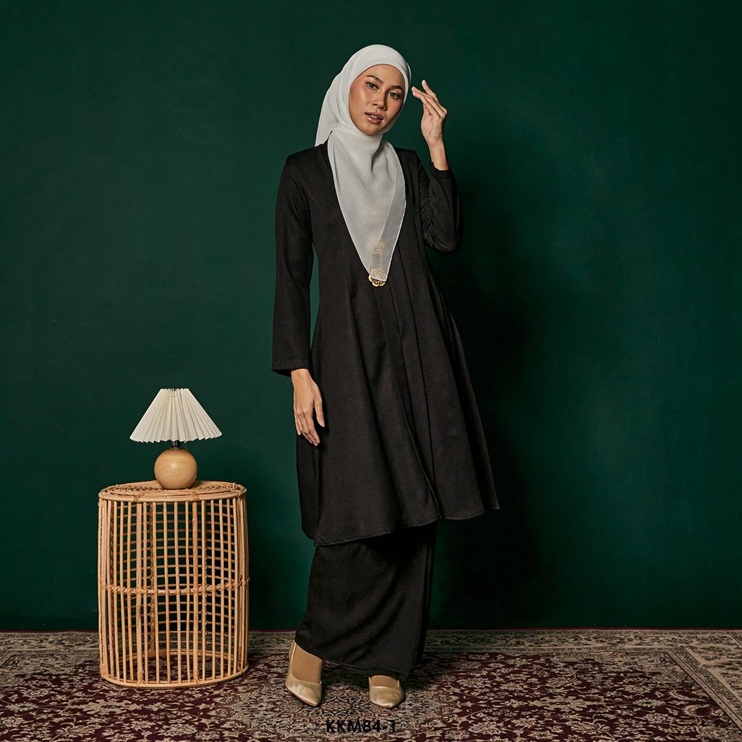 Kebarung Kalthum in Black (KKM84-1) - Image 3