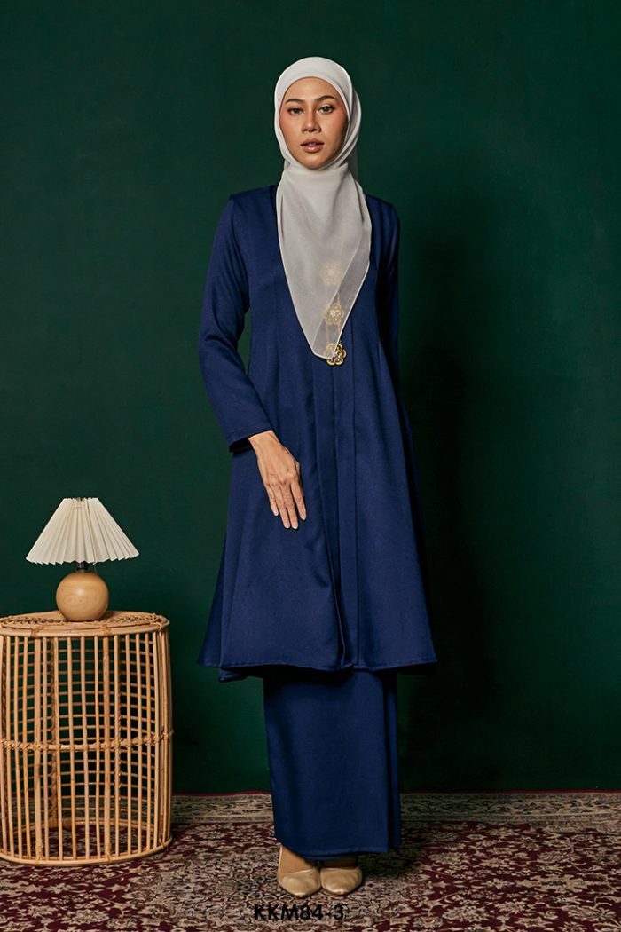 Kebarung Kalthum in Dark Blue (KKM84-3)