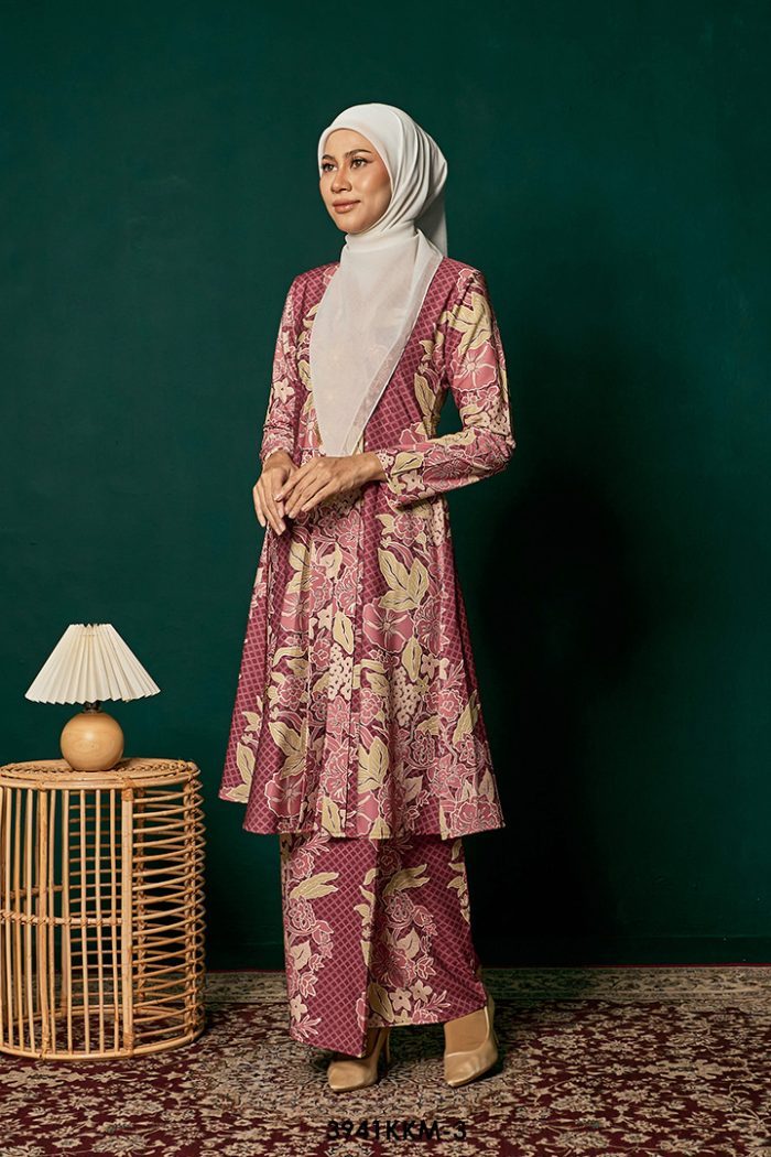 Kebarung Kalthom in Muted Red (3941KKM-3)