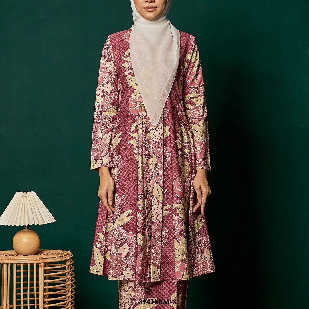 Kebarung Kalthom in Muted Red (3941KKM-3) - Image 3