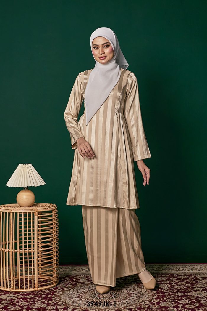 Juliana Kurung in White (3949JK-1)